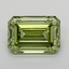 1.97 Ct. Fancy Vivid  Green Emerald Lab Grown Diamond