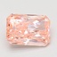 2.10 Ct. Fancy Vivid Pink Radiant Lab Grown Diamond