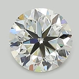 Round diamond — real photo