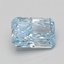 3.10 Ct. Fancy Vivid Blue Radiant Lab Grown Diamond