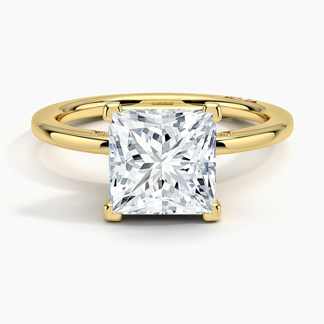 18K Yellow Gold Simply Tacori Delicate Drape Diamond Ring