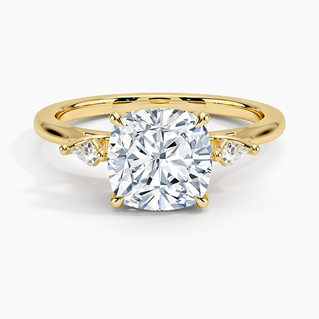 Petite Cometa Perfect Fit Three Stone Diamond Ring