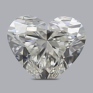 Heart diamond — real photo
