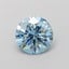 1.60 Ct. Fancy Vivid Blue Round Lab Grown Diamond