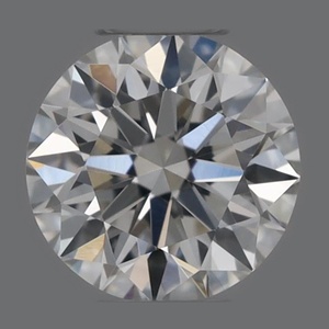 Round diamond — real photo