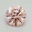 3.51 Ct. Fancy Intense Pink Round Lab Grown Diamond