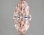 2.57 Ct. Fancy Vivid Pink Marquise Lab Grown Diamond