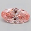 1.59 Ct. Fancy Vivid  Pink Oval Lab Grown Diamond