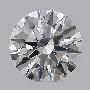 Round diamond — real photo