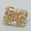2.44 Ct. Fancy Intense  Yellow Radiant Lab Grown Diamond