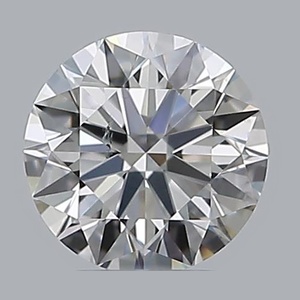 Round diamond — real photo