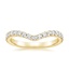 18K Yellow Gold Flair Diamond Ring (1/3 ct. tw.), smalltop view