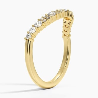 Corinne Contour Diamond Ring (1/3 ct. tw.) in 18K Yellow Gold