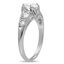 The Narrai Ring, smalltop view on a hand
