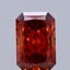 1.11 Ct. Fancy Vivid  Orange Radiant Lab Grown Diamond