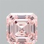 3.01 Ct. Fancy Intense Pink Asscher Lab Grown Diamond