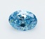 1.5 Ct. Fancy Vivid  Blue Oval Lab Grown Diamond