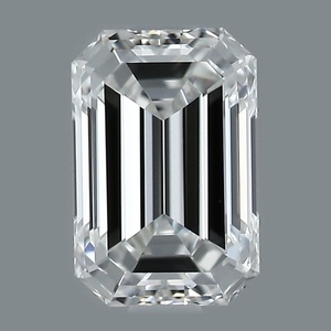 Emerald diamond — real photo