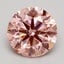 2.00 Ct. Fancy Intense Pink Round Lab Grown Diamond