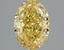 2.5 Ct. Fancy Vivid Yellow Oval Lab Grown Diamond