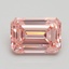3.05 Ct. Fancy Vivid Pink Emerald Lab Grown Diamond