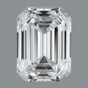 Emerald diamond — real photo