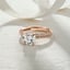 18K Rose Gold Tacori Sculpted Crescent Knife Edge Diamond Ring, smalladditional view 1