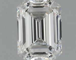 Emerald diamond — real photo