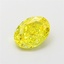 1.08 Ct. Fancy Vivid Yellow Oval Lab Grown Diamond