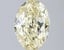 2.39 Ct. Fancy Yellow Oval Lab Grown Diamond