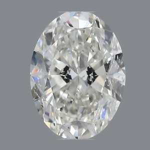 Oval diamond — real photo