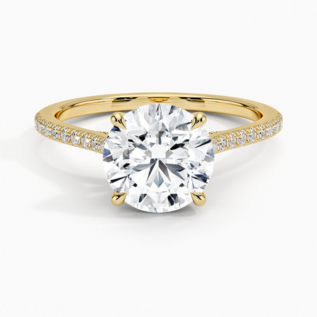 18K Yellow Gold Luxe Dawn Diamond Ring