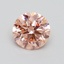 1.32 Ct. Fancy Intense Pink Round Lab Grown Diamond