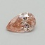 0.36 Ct. Fancy Intense Pink Pear Lab Grown Diamond