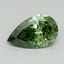 1.01 Ct. Fancy Vivid Green Pear Lab Grown Diamond