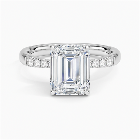 Bella Hidden Halo Diamond Ring