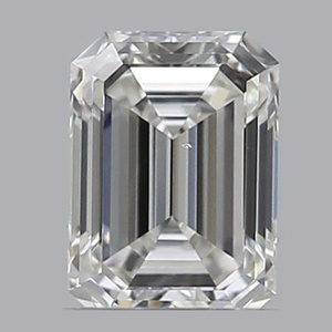 Emerald diamond — real photo