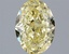 2.09 Ct. Fancy Intense Yellow Oval Lab Grown Diamond
