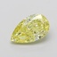 3.03 Ct. Fancy None Yellow Pear Lab Grown Diamond
