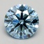 2.00 Ct. Fancy Intense Blue Round Lab Grown Diamond