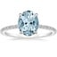 18K White Gold Demi Three-Quarter Coverage Diamond Ring (1/3 ct. tw.), smalltop view