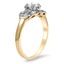 The Kamil Ring, smalltop view on a hand