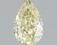 1.09 Ct. Fancy Intense  Yellow Pear Lab Grown Diamond