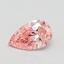 0.52 Ct. Fancy Intense Pink Pear Lab Grown Diamond