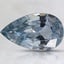 10x6mm Unheated Blue Pear Sapphire