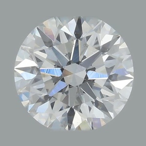 Round diamond — real photo