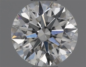 Round diamond — real photo