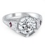 Modern Sapphire Vintage Ring