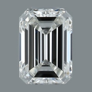 Emerald diamond — real photo