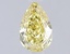 1.01 Ct. Fancy Intense  Yellow Pear Lab Grown Diamond